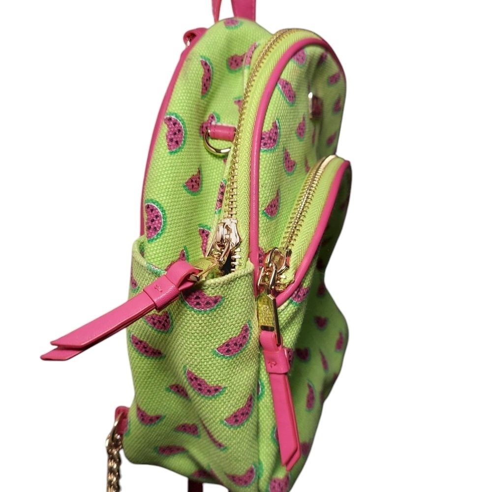 Betsey Johnson Forbidden Fruit WATERMELON Backpack - Picture 3 of 10